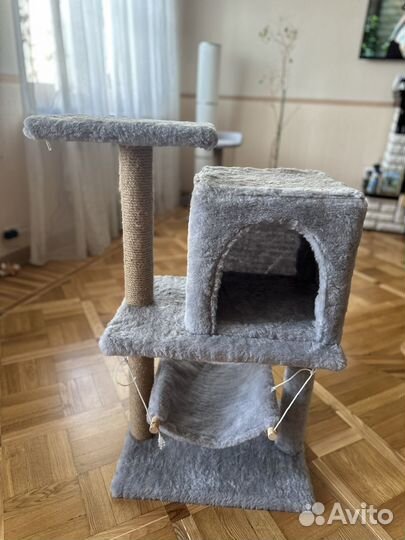 Когтеточка, домик для кошки