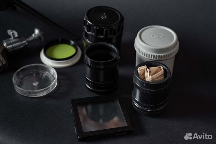 Макрокольца м42, струбцина, светофильтр