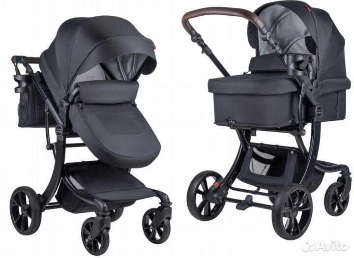 Коляска 3 в 1 новая farfello