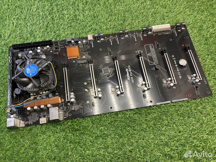 ASRock H510 Pro BTC+ + Celeron G5900 + RAM 4GB