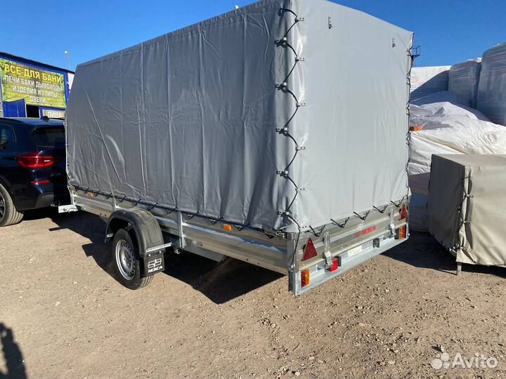 Прицеп с тентом аэро 150 см 817717.022.Гарантия
