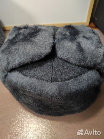 Шапка ушанка военная офицерская