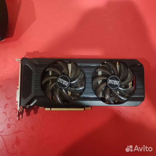 Видеокарта Palit GeForce GTX 1070 dual