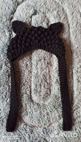 Аниме шапка с кошачьими ушами