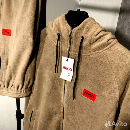 Спортивный костюм Hugo boss бежевый(хаки)