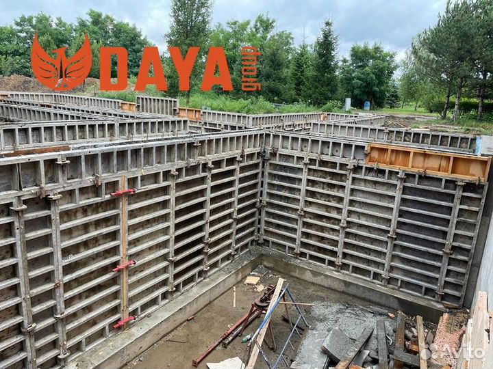 Опалубка для фундамента