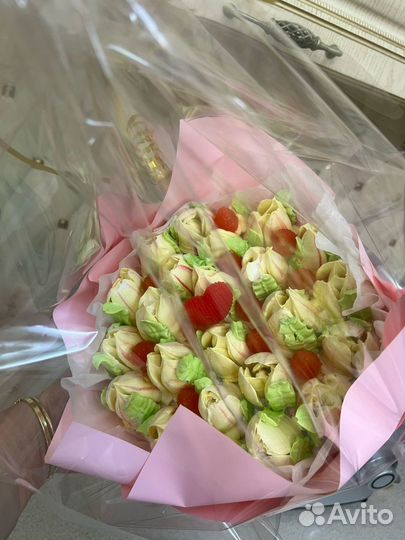 Зефирные букеты на заказ