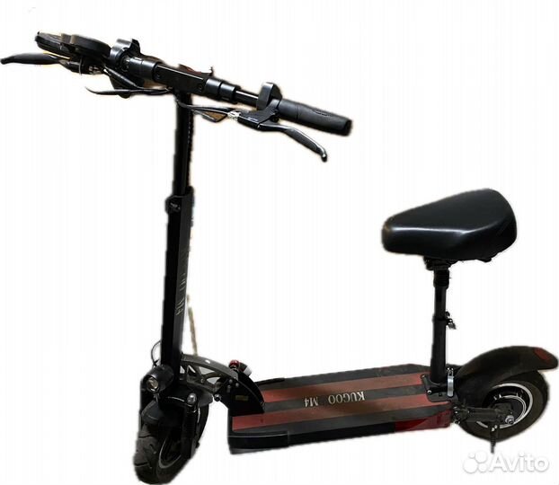 Электросамокат kugoo m4 с сиденьем