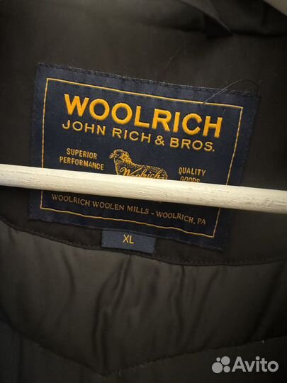 Пуховик woolrich женский