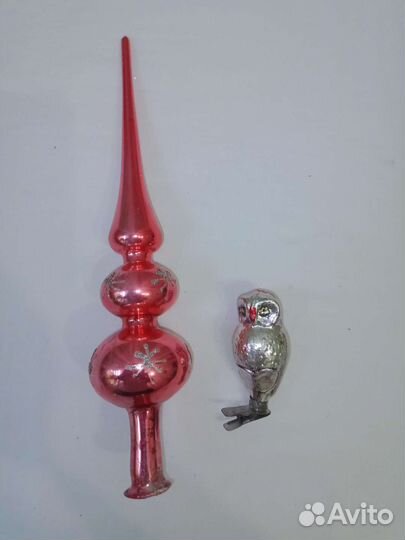 Елочные игрушки СССР