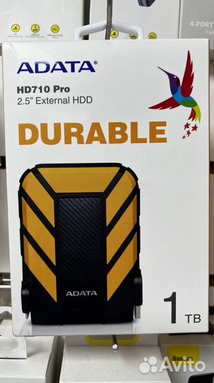 Внешний жесткий диск adata DashDrive Durable HD710