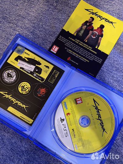 Cyberpunk 2077 ps5 диск
