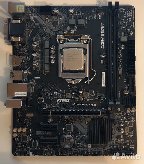 Комплект Intel Core I5 8400 + MSI H310M