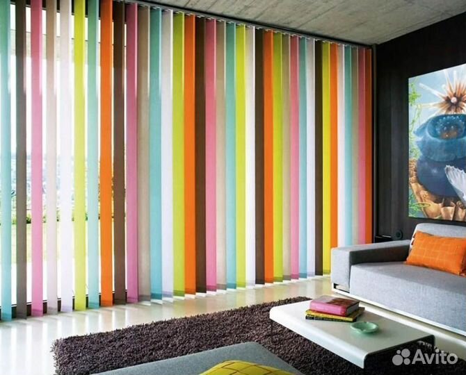 Жалюзи (рулонные, вертикальные, горизонтальные)