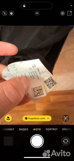 Лонгслив hugo boss