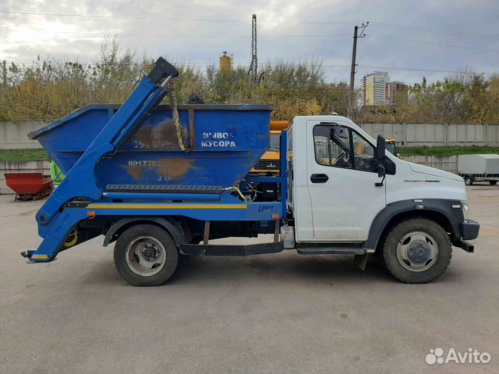 Мусоровоз газ 3010GT бункеровоз