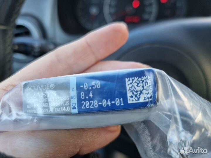 Линзы acuvue oasys - 0.5