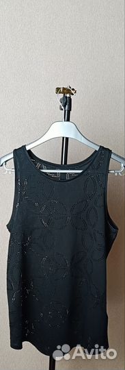 Майка блузка черная 44-46