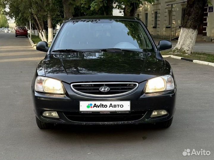 Hyundai Accent 1.5 МТ, 2008, 175 000 км