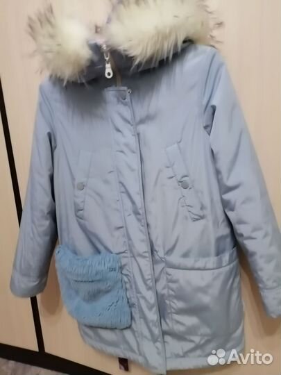 Удленённая куртка для девочки