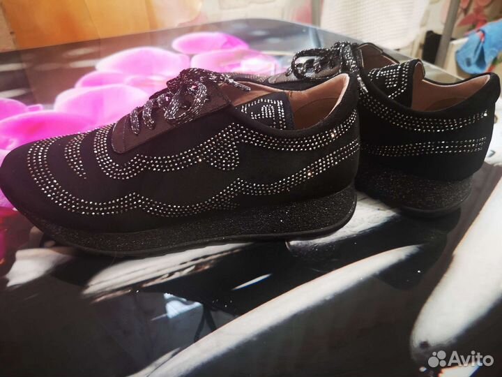 Кроссовки кожаные Турция