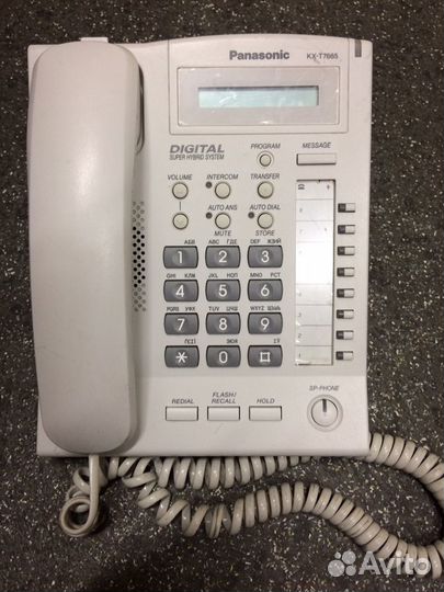 Системный телефон Panasonic KX-T7665