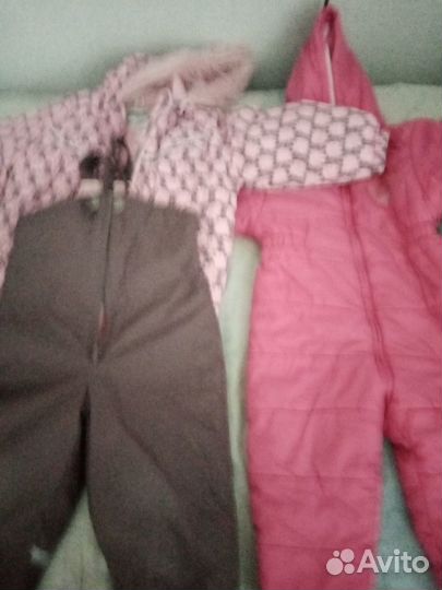 Детская одежда для девочек 80 86 пакетом