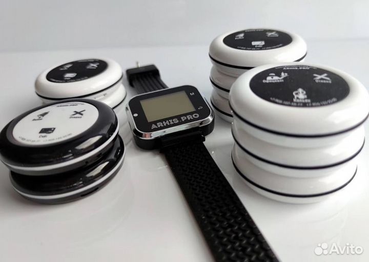 Кнопка вызова персонала, официанта, часы-пейджер