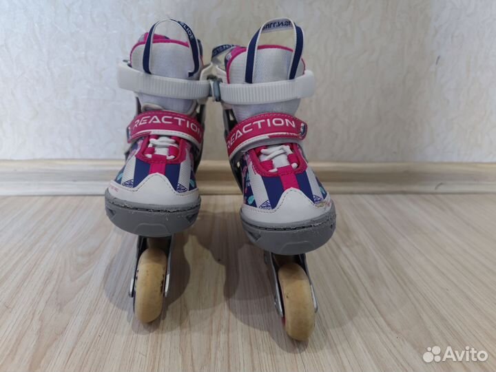 Роликовые коньки детские раздвижные