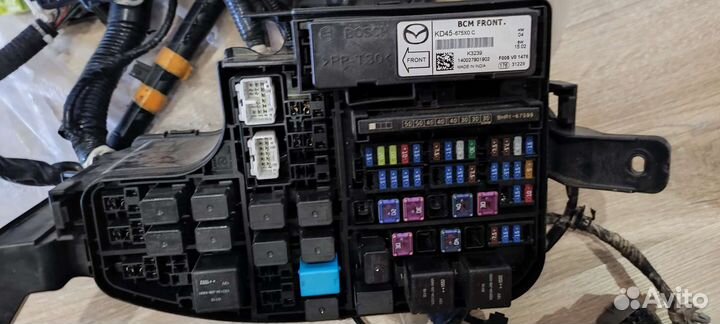 Проводка подкапотная Мазда 3 BM BP