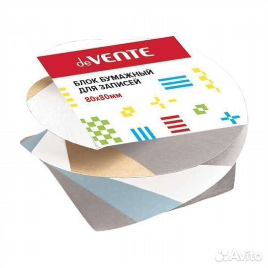 Блок для записей цветной спиральный 8*8*5 склеенны