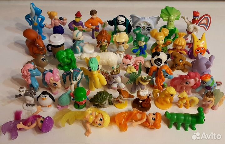 Игрушки из киндер-сюрприза