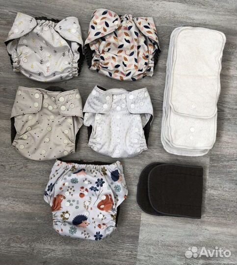 Многоразовые подгузники gloryes и трусики