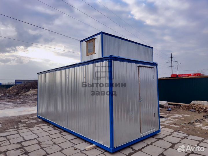 Блок-контейнер с душем и туалетом