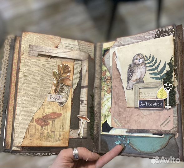 Фотоальбом в эко стиле на заказ