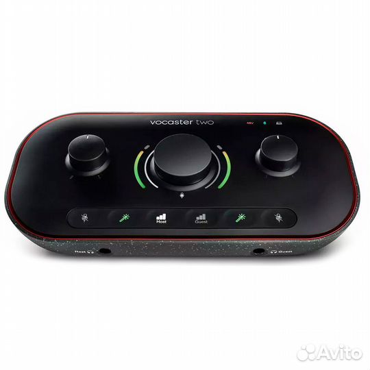 USB аудиоинтерфейс focusrite Vocaster Two Podcast