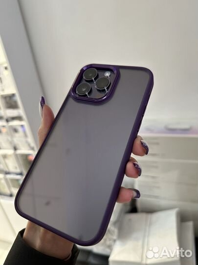 Чехол для iPhone 14 pro max deep purple