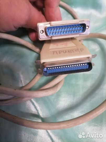 LPT шнуры, цветной струйный принтер Lexmark 1100