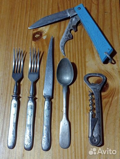 Набор столовых приборов СССР нержавейка