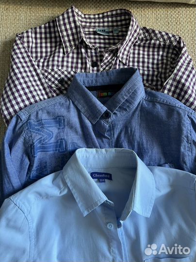 Рубашка для мальчика 134