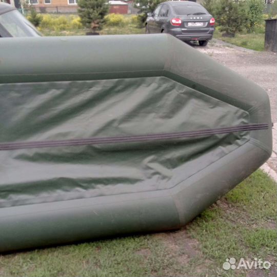 Надувная лодка пвх бу с мотором