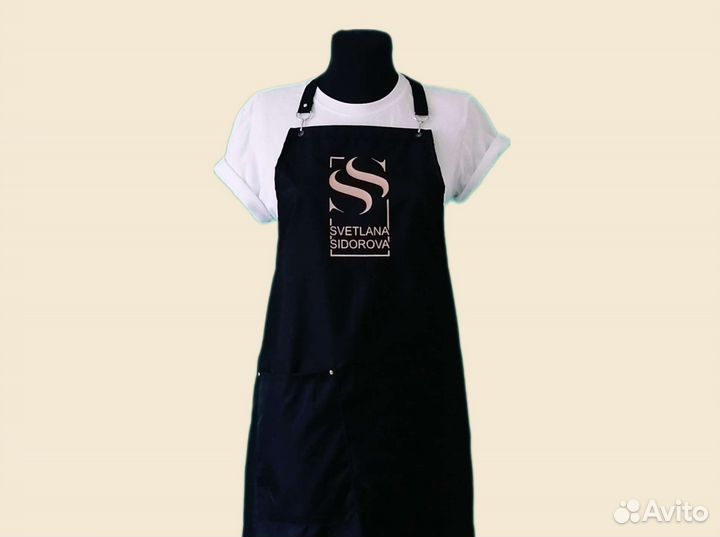 Фартук рабочий с логотипом