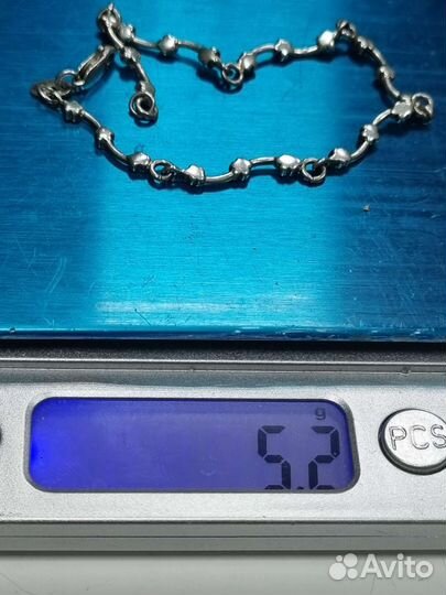 Серебряный браслет, женский. 925 проба