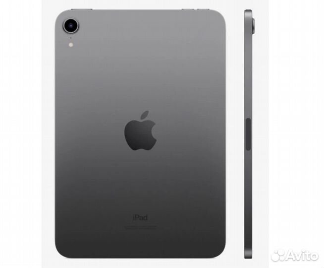 Apple iPad mini 6, 2021, 256 гб, Wi-Fi+сим, серый