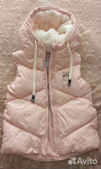 Жилетка утепленная на девочку 128-134