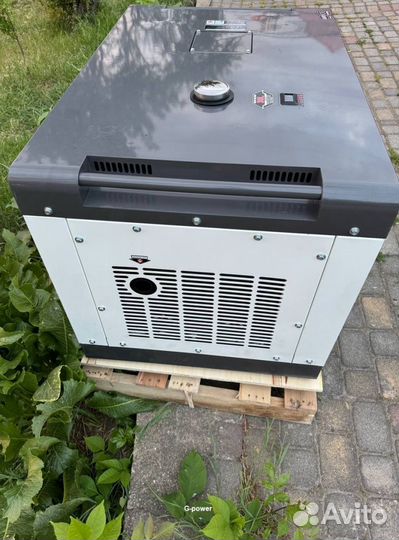 Дизельный генератор 14 кВт G-power трехфазный с по