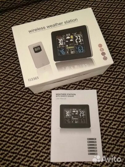 Метостанция FanJu (с прогнозом погоды)