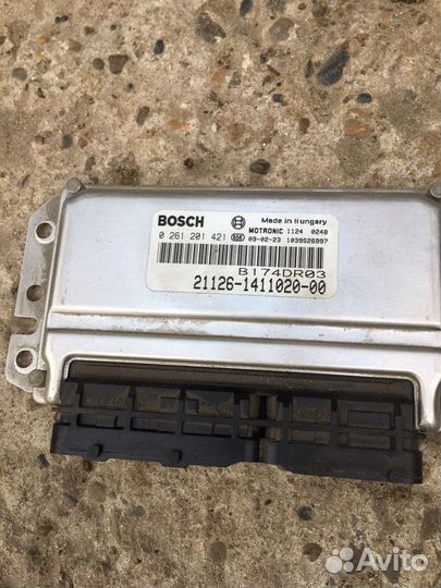 Блок управления двигателя на приору