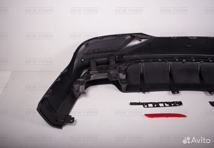 Диффузор 63 AMG Mercedes GLE Coupe