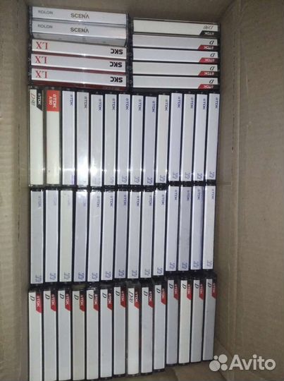 Кассеты магнитофонные с студийной записью